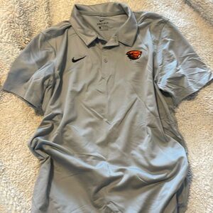 Men’s Nike Dri-Fit shirt. OSU emblem. New Condition
